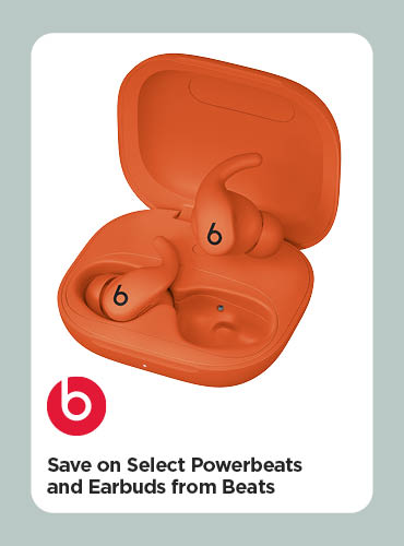 Save on Select Powerbeats and Earbuds from Beats