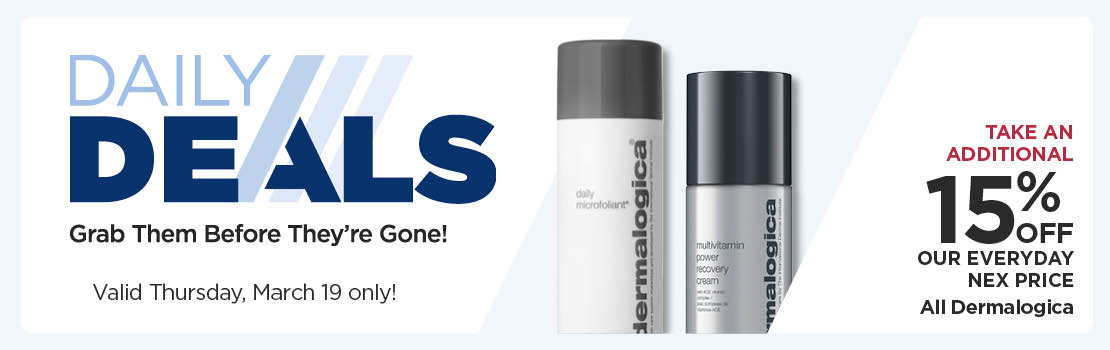 15% OFF EDLP All Dermalogica