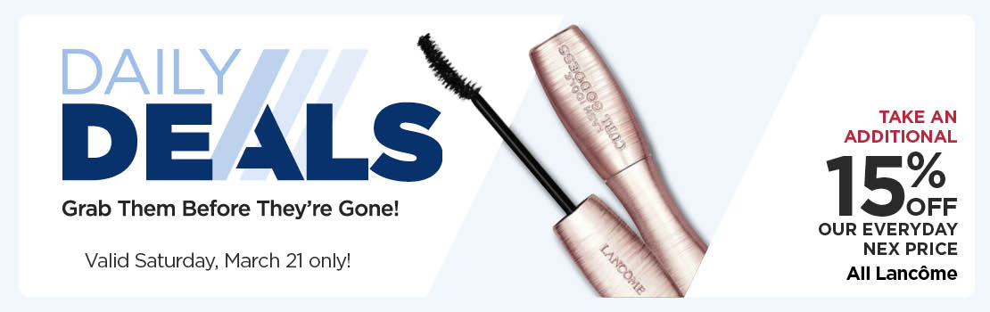 15% OFF EDLP Entire Brand Lancome