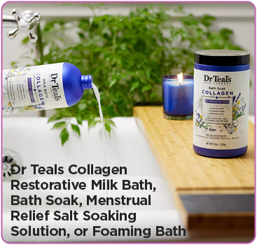 Dr Teals Collagen Restorative Milk Bath or Bath Soak
