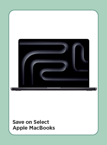 Save on Select Apple MacBooks