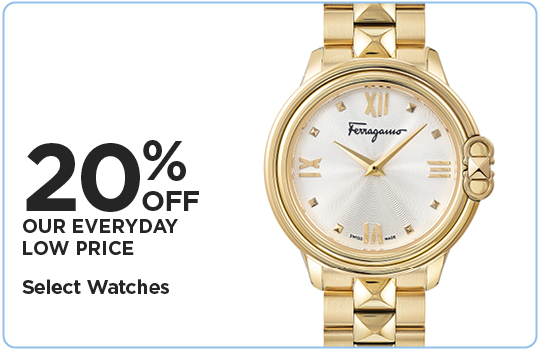 20% Off Our Everyday Low Price Select Watches