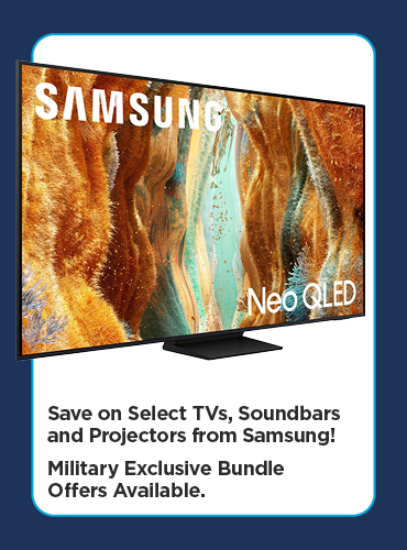 Save on Select TVs, Soundbars and Projectors from Samsung