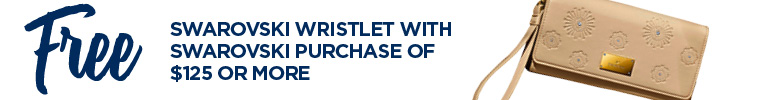 Free Wristlet with Purchase of Swarovski $120 or More