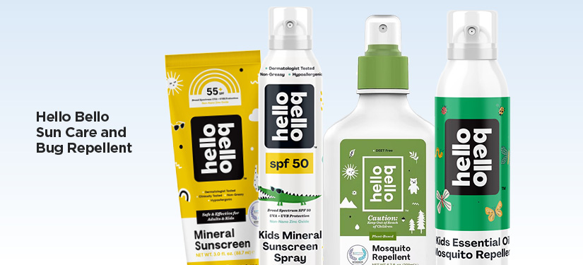 Hello Bello Sun Care and Bug Repellent