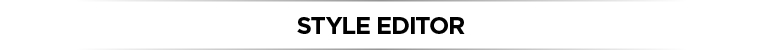 Style editor