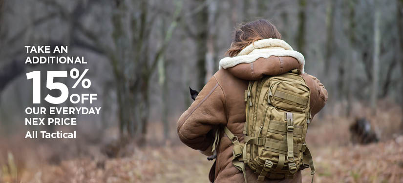 Take An Additional 15% Off Our Everyday NEX Price All Tactical