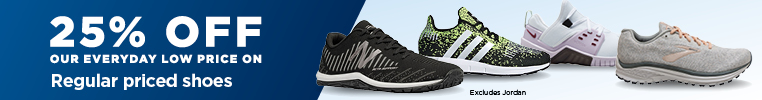 25% off Regular Price Shoes