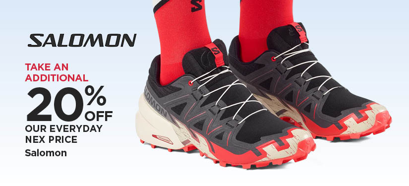 Take An Additional 20% Off Our Everyday NEX Price Salomon