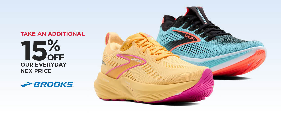 Take An Additional 15% Off Our Everyday NEX Price Brooks