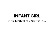 Infant Girl's / 0-12 Months / Size 0-4