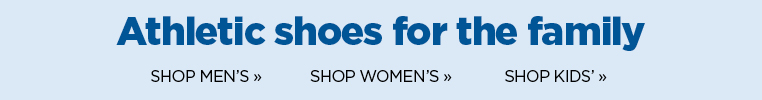 Shop Athletic Shoes for the Family