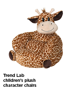 Trend Lab Children's Plush Character Chairs