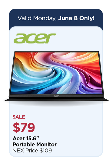 Acer 15.6in Portable Monitor