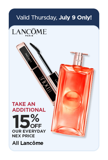 15% OFF EDLP Entire Brand Lancome