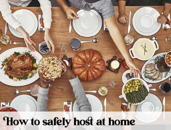 Safely Host At Home