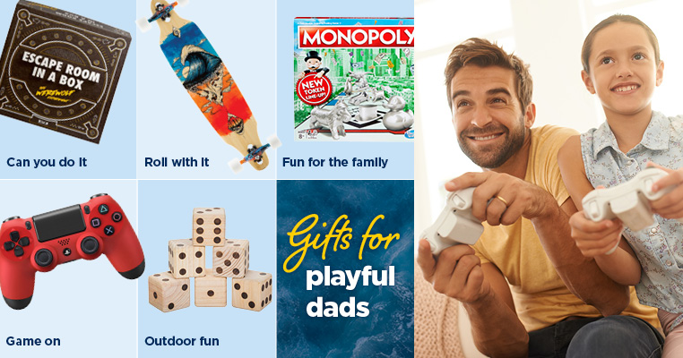 Gifts for playful dad