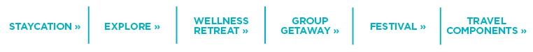 Getaway Guide categories