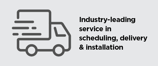 Industry leading service