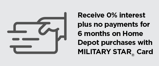 Military Star card accepted