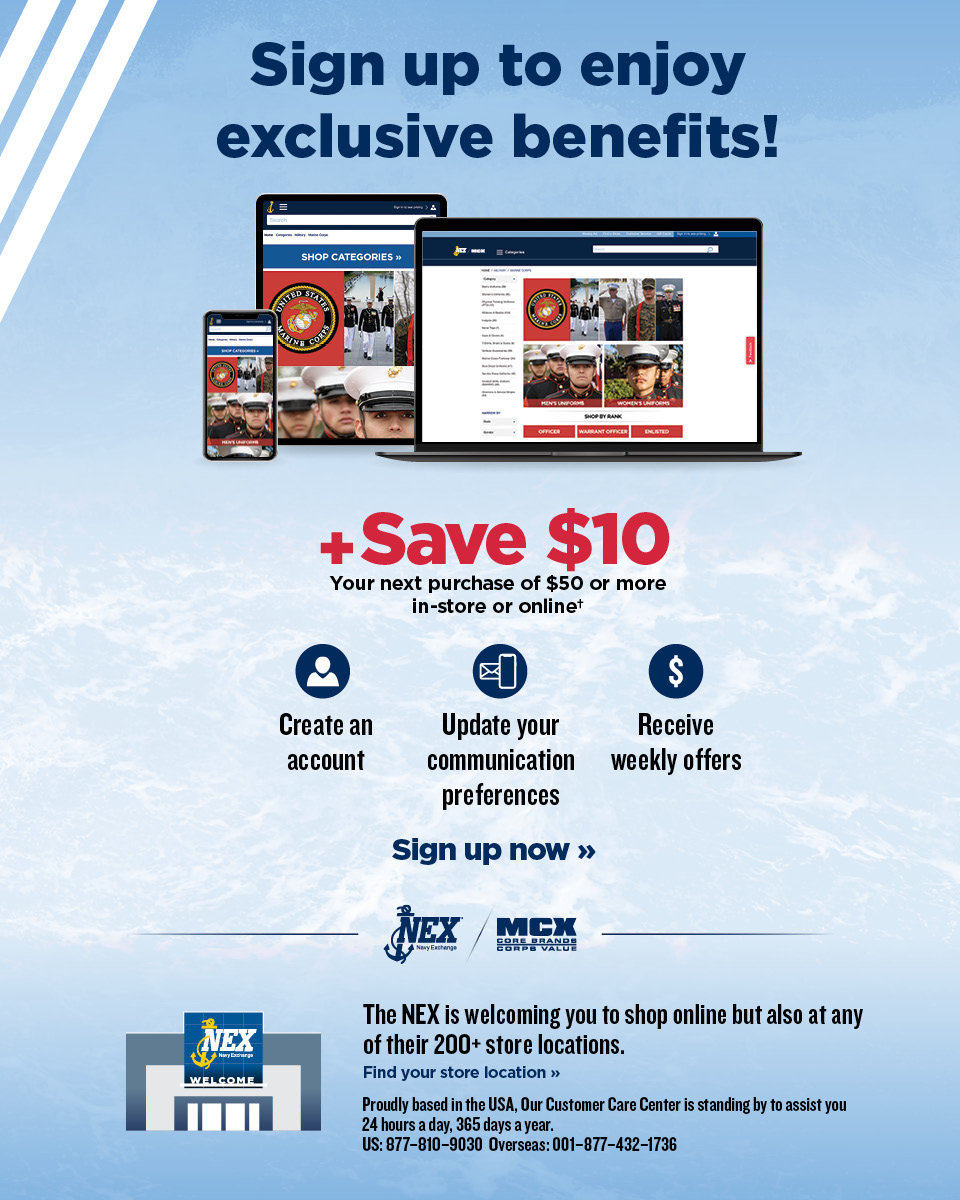 Navy Exchange You Serve, You Save Official Site