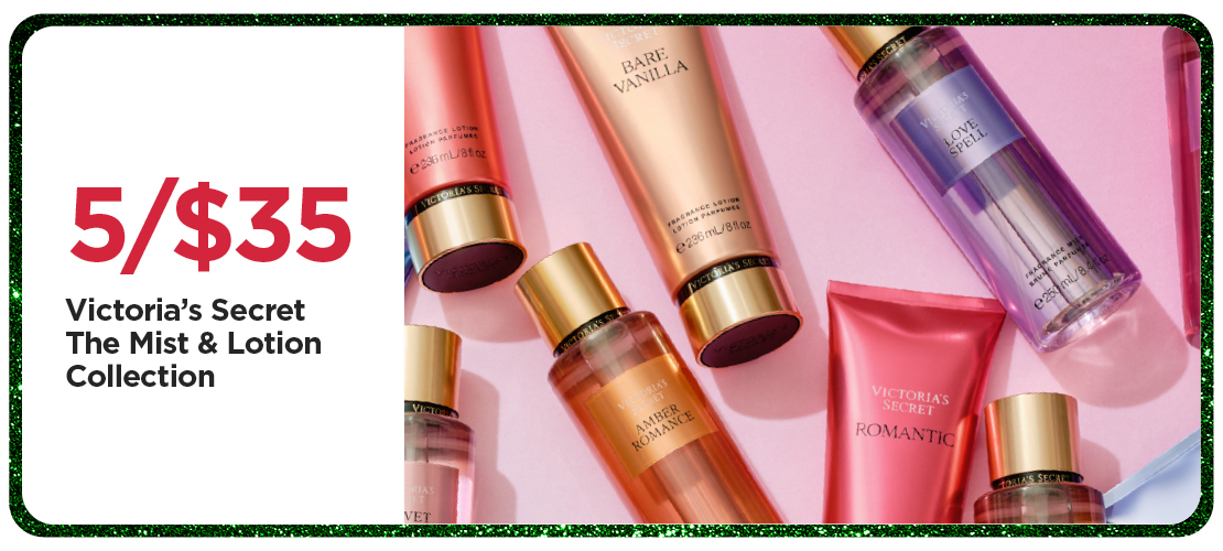 Victoria's Secret 5 for $35 The Mist & Lotion Collection