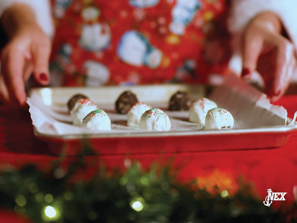 No-Bake Snowball Truffles