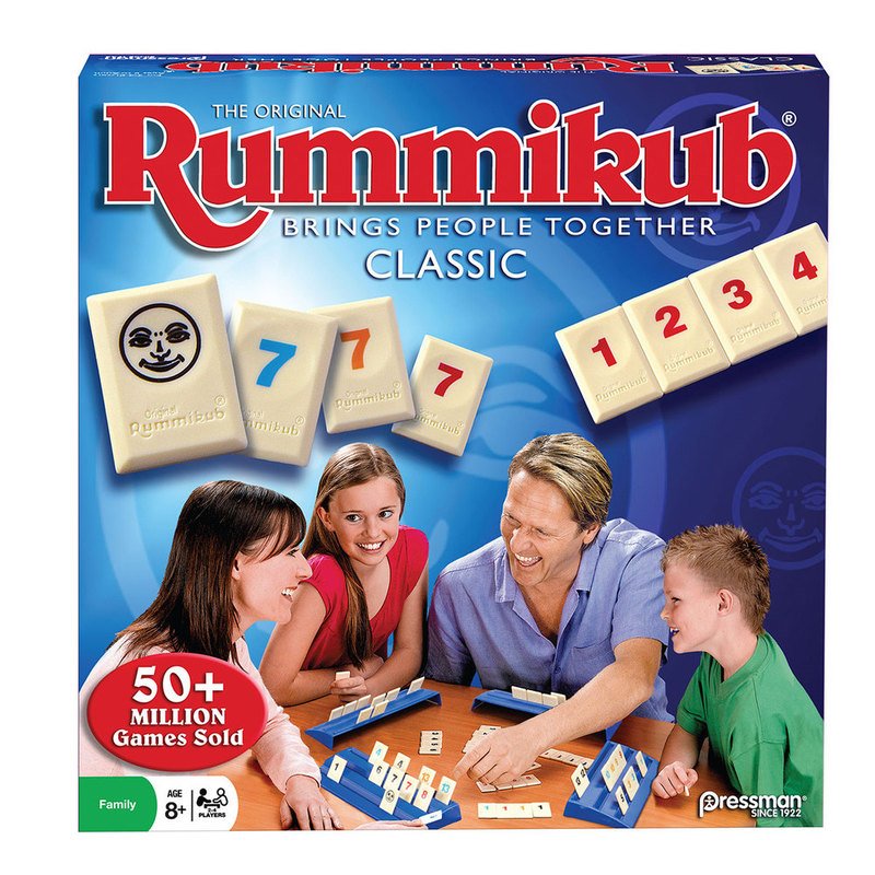 Rummikub Fun & Fast Game, Classic & Nostaligic Games