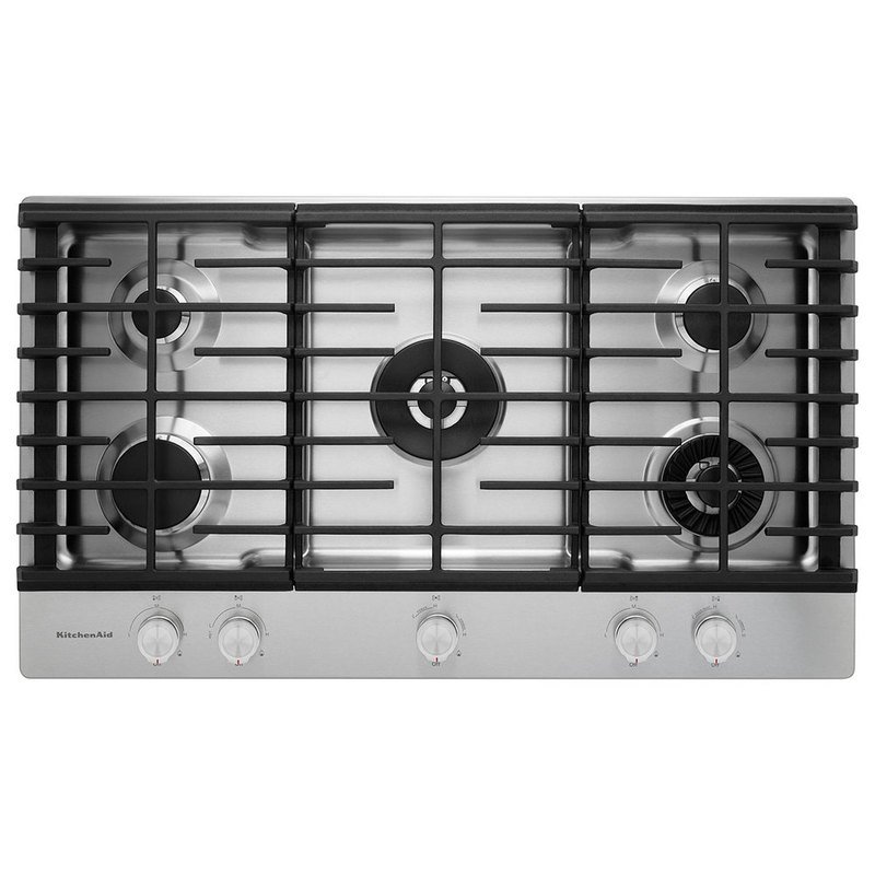 kitchenaid 5 burner gas stove top