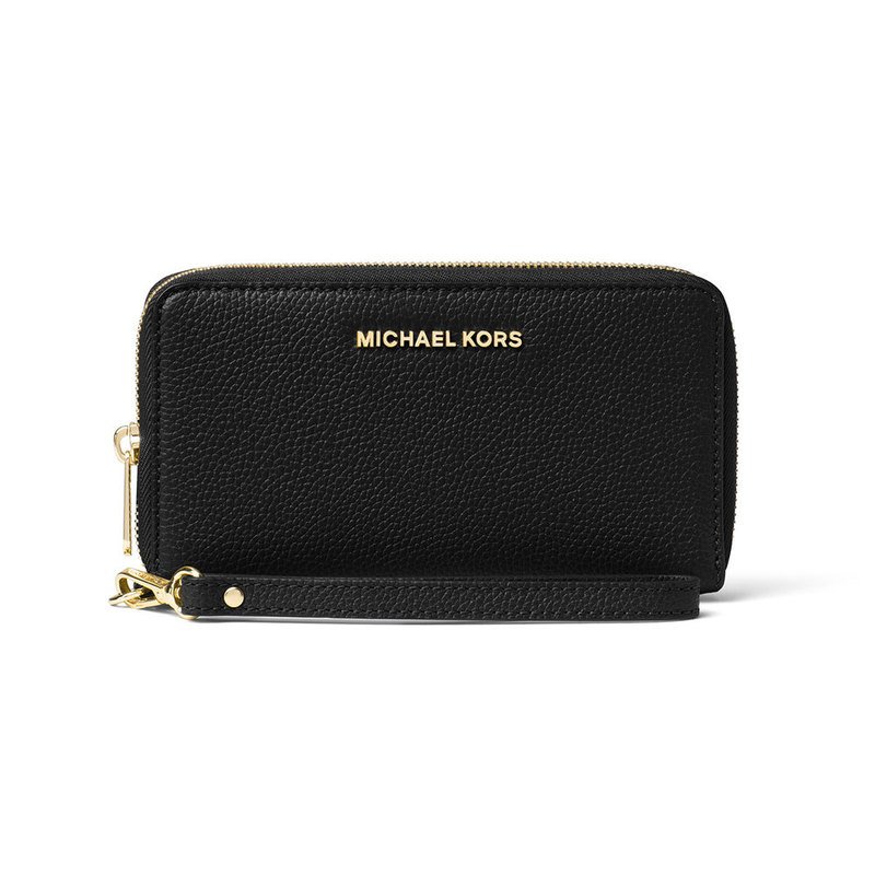 Michael Kors Mercer Large Flat Multi Function Case Black