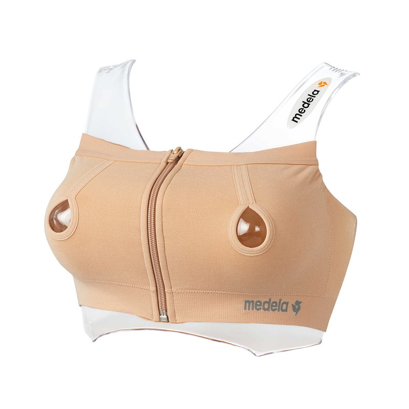 Medela Hands Free Bustier, Nude - Size Small Nursing Bras Baby - Shop Your Navy Exchange pic