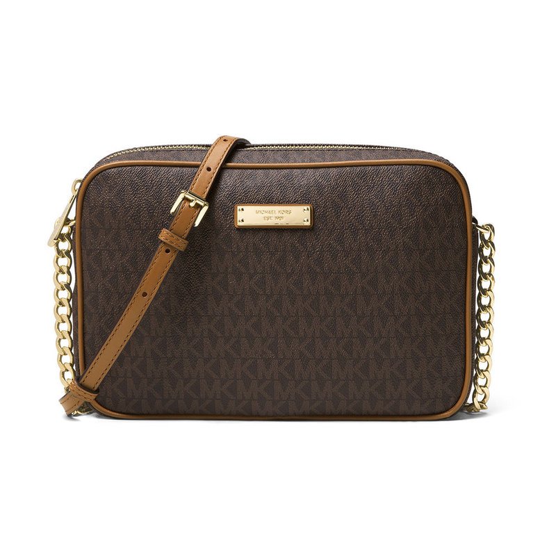 michael kors signature jet set crossbody