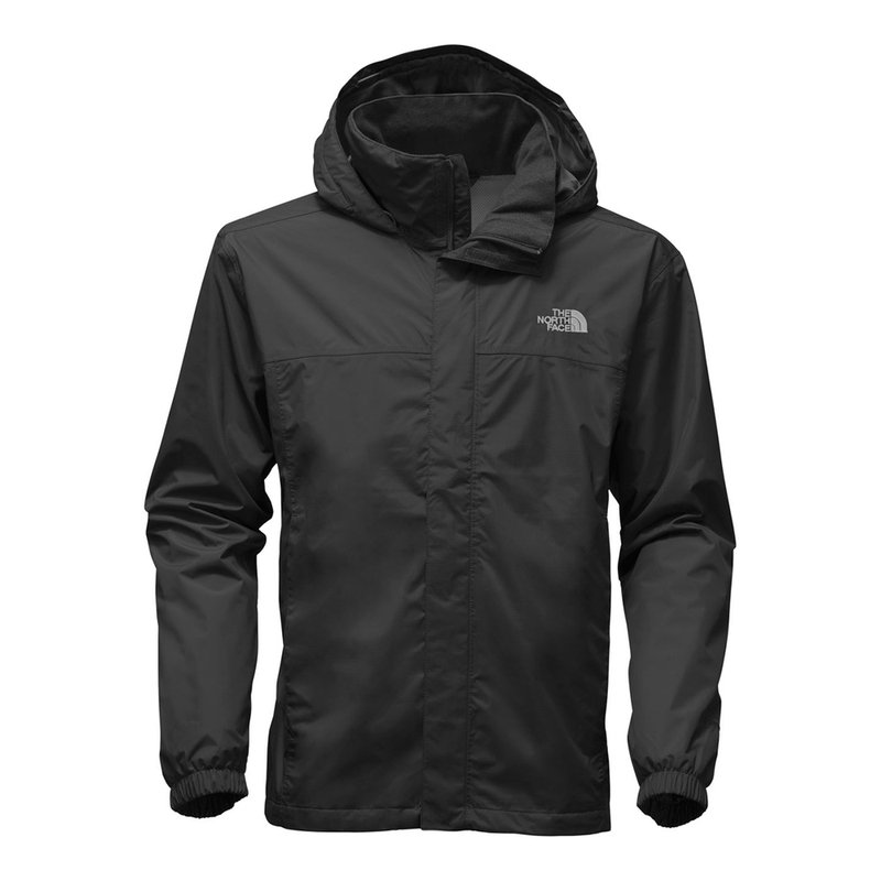 the north face black coat