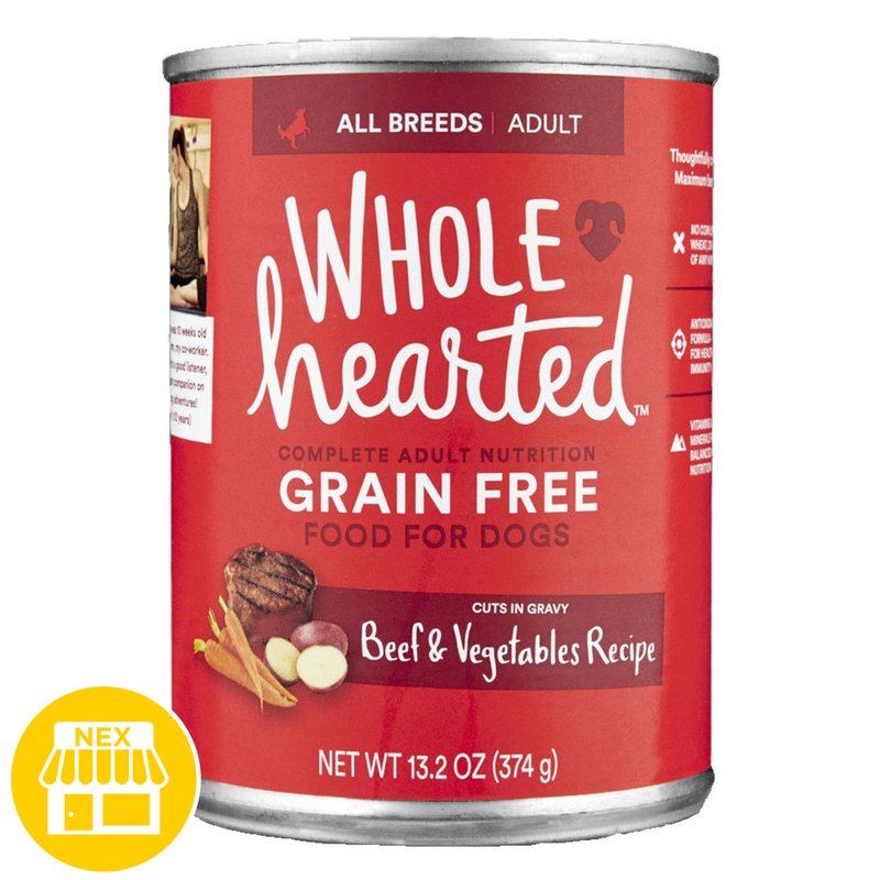 Petco Whole Hearted Grain Free Beef Veggie Dog Food 13.2oz Wet Dog Food Pet Shop Your Navy Exchange Official Site