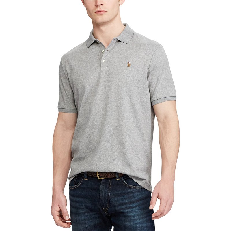 Polo Ralph Lauren Men's Short Sleeve Pima Soft Touch Classic Fit Polo |  Men's Tops | Apparel - Shop Your Navy Exchange - Official Site