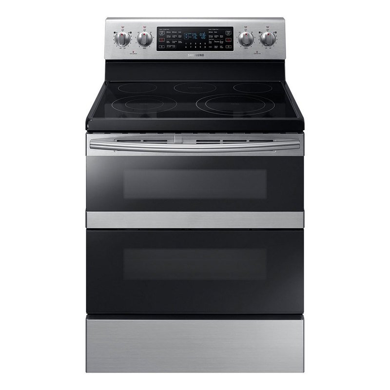 5.9 cu. ft. Double Oven Electric Range in Stainless Steel