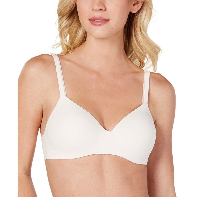 Hanes Ultimate Wireless Bra, Full-Coverage No-Dig Bra, Our Best T-Shirt  Bra, Convertible Wirefree Bra with Foam Cups