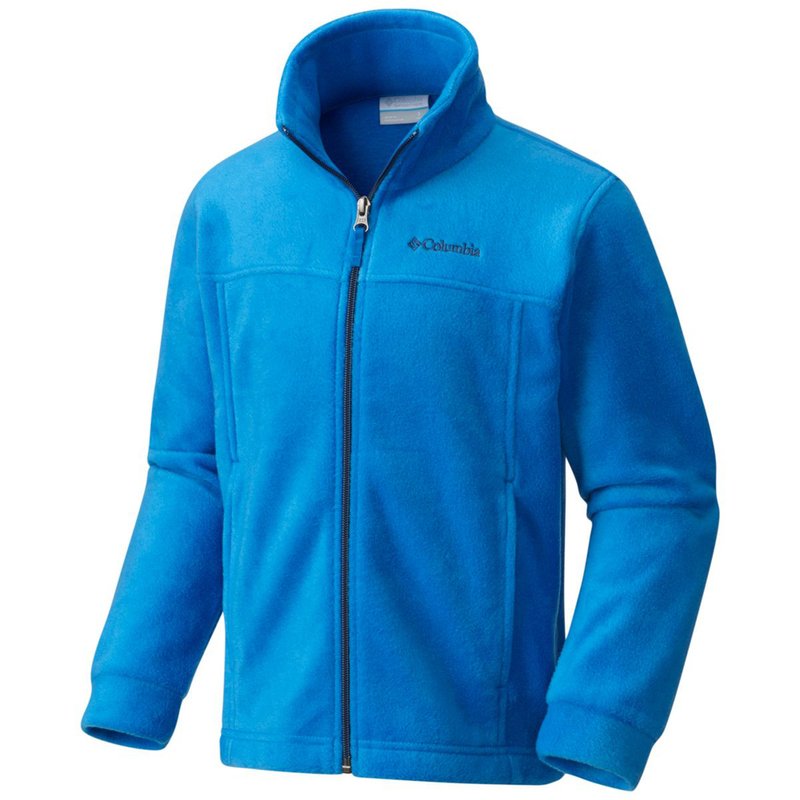 Columbia Little Boy s Steens Ii Full zip Fleece Jacket Blue Little Boys Coats Jackets Kids Shop Your Navy Exchange Official Site