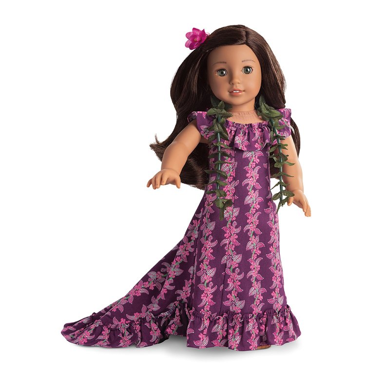 American Girl Nanea's Holoku Dress, Doll Clothing