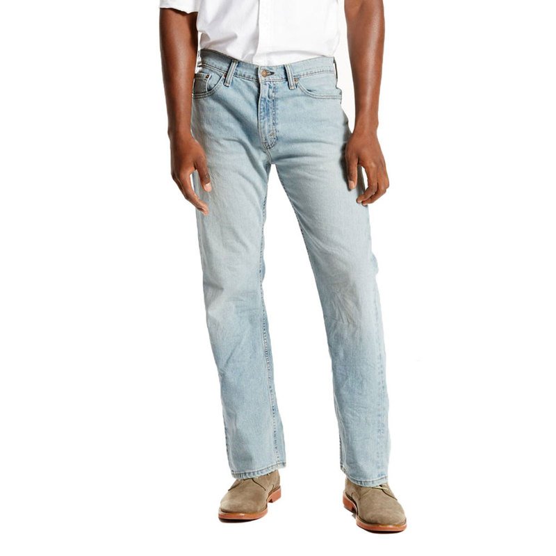 Levi's Men's 505 Straight Leg Stretch Faded Medium Stone Jeans | Men's Jeans  | Apparel - Shop Your Navy Exchange - Official Site