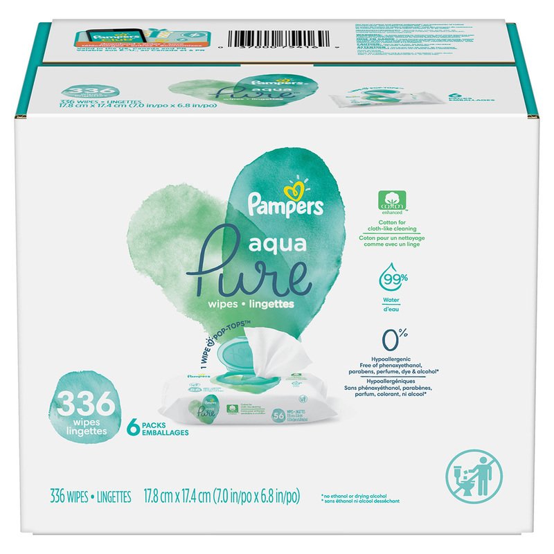 Pampers Aqua Pure Wipes review