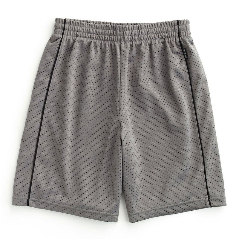 Jockey Big Boys' Mesh Basketball Shorts, Grey | Kids' Activewear ...