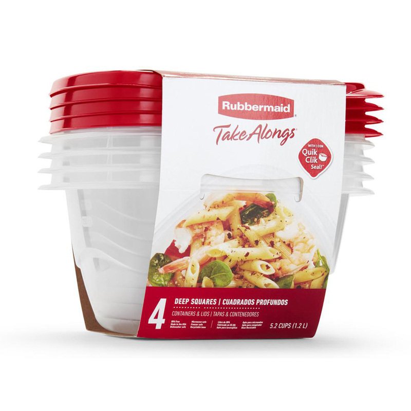 Rubbermaid TakeAlongs 62-Pc. Food Container Set Including Lids