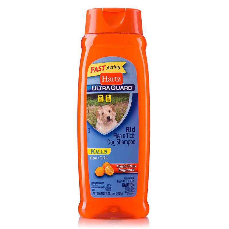 Hartz Ultraguard Flea Tick Fresh Citrus Dog Shampoo Pet