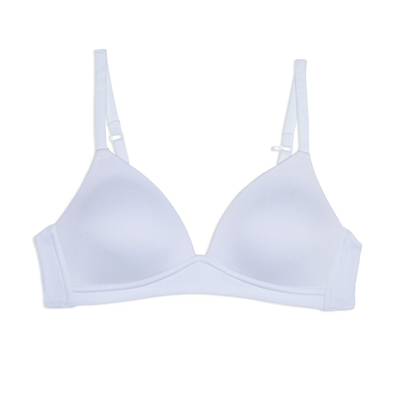 Maidenform Big Girls's Comfort Wireless Bra 30a White