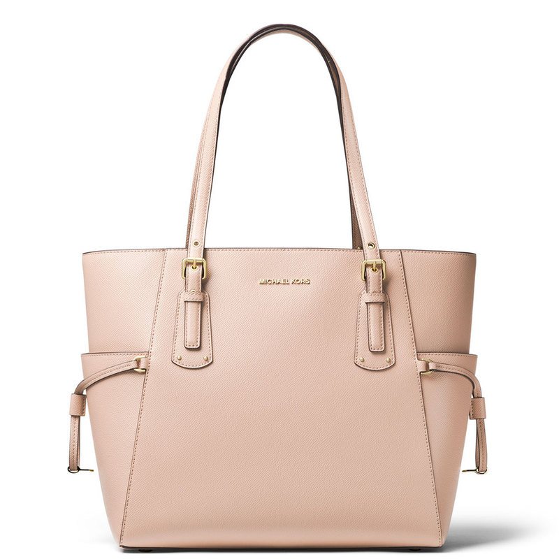Michael Kors Voyager Large Pebbled Leather Tote Bag for Sale in