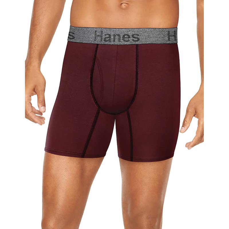 Men's Underwear Soft Comfy Breathable Trunks Boxer Brief Cute Poop