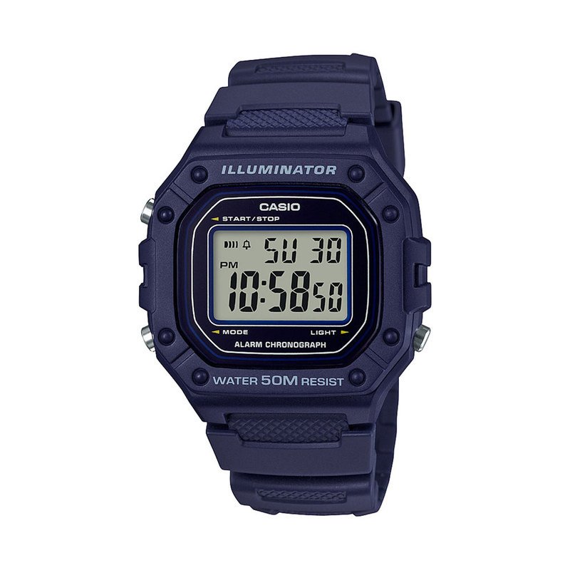 casio blue note watch