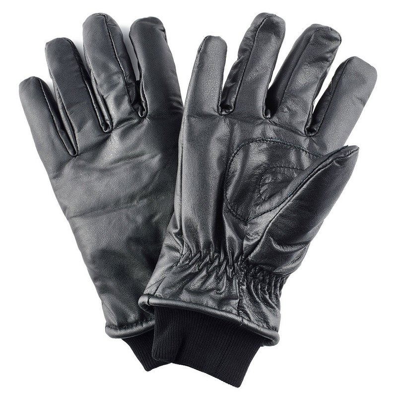 Oil-Tac Coppertech Leather Premium Riding Glove in Black Medium 7 / Black