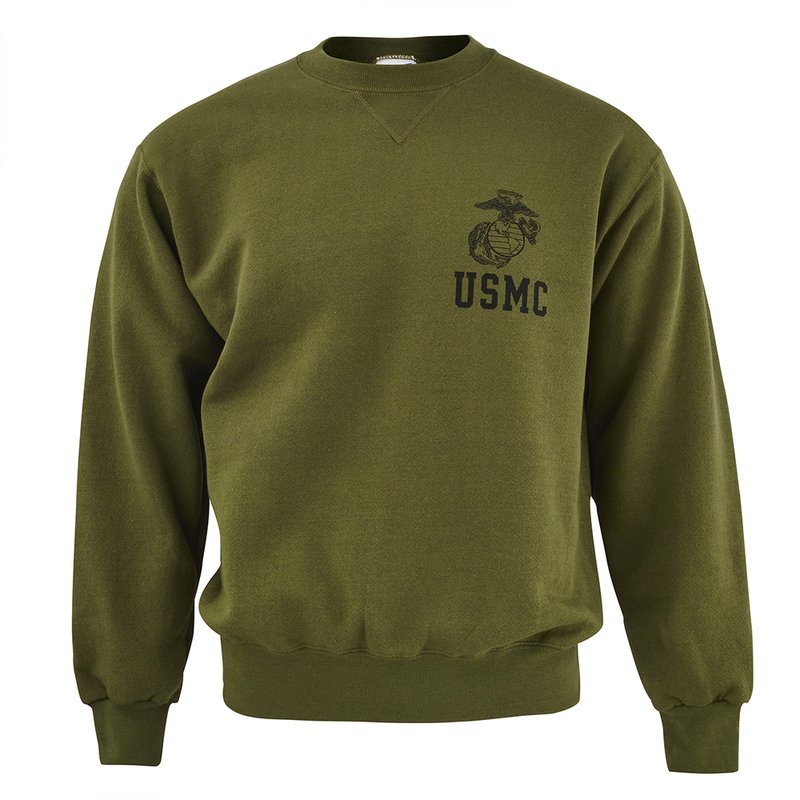 Usmc Pt Sweatshirt Physical Training Uniforms ptu Military